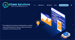 Desktop Screenshot of odesksolutions.com